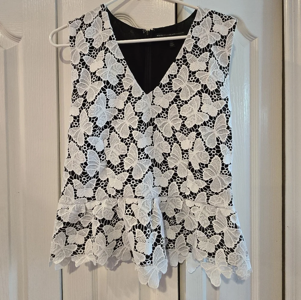 Butterfly Lace Blouse - Picture 1 of 4
